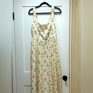 Reformation Tagliatelle linen dress size 12 worn once